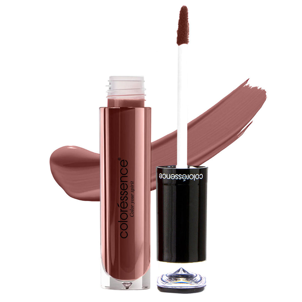 Lipstay Liquid Lipstick, Transferproof, Waterproof, Long-Lasting Matte Finish - Saddle