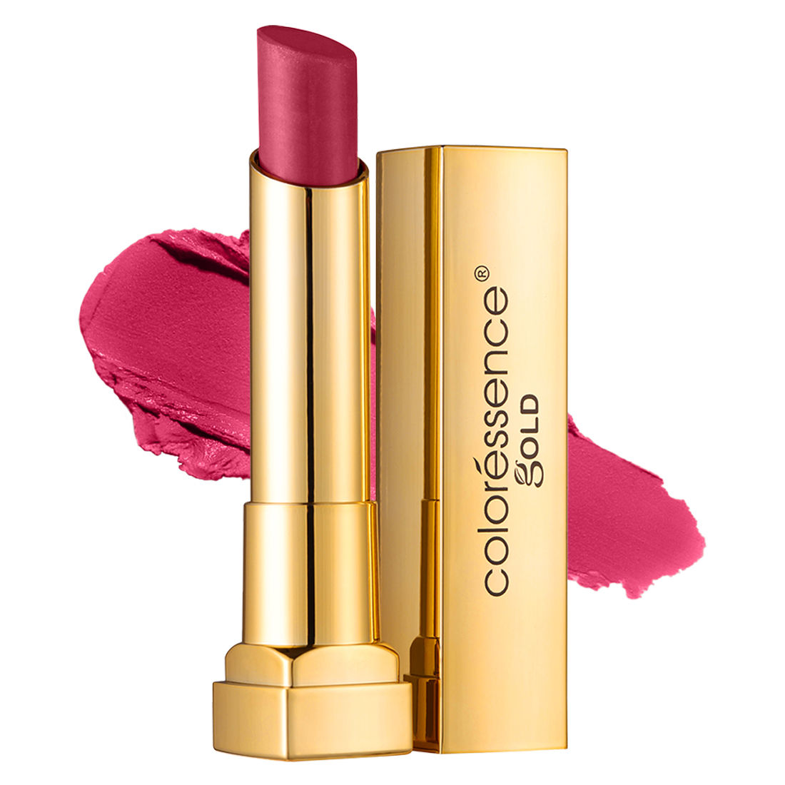 Pure Matte Lipstick, Long Lasting, Highly Pigmented, Creamy Matte Finish - Fuchsia Flare