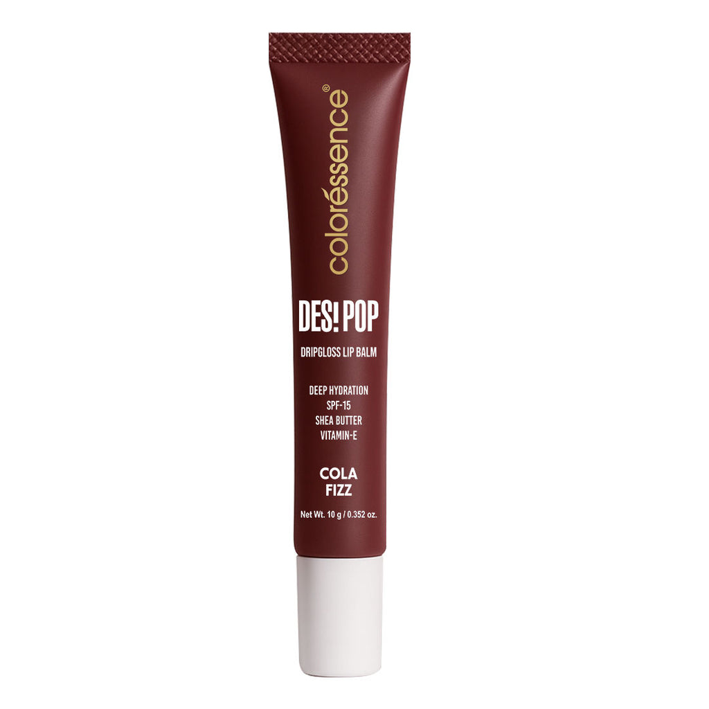 Desi Pop DripGloss Lip Balm SPF 15, Hydrating Gloss for Dry Lips