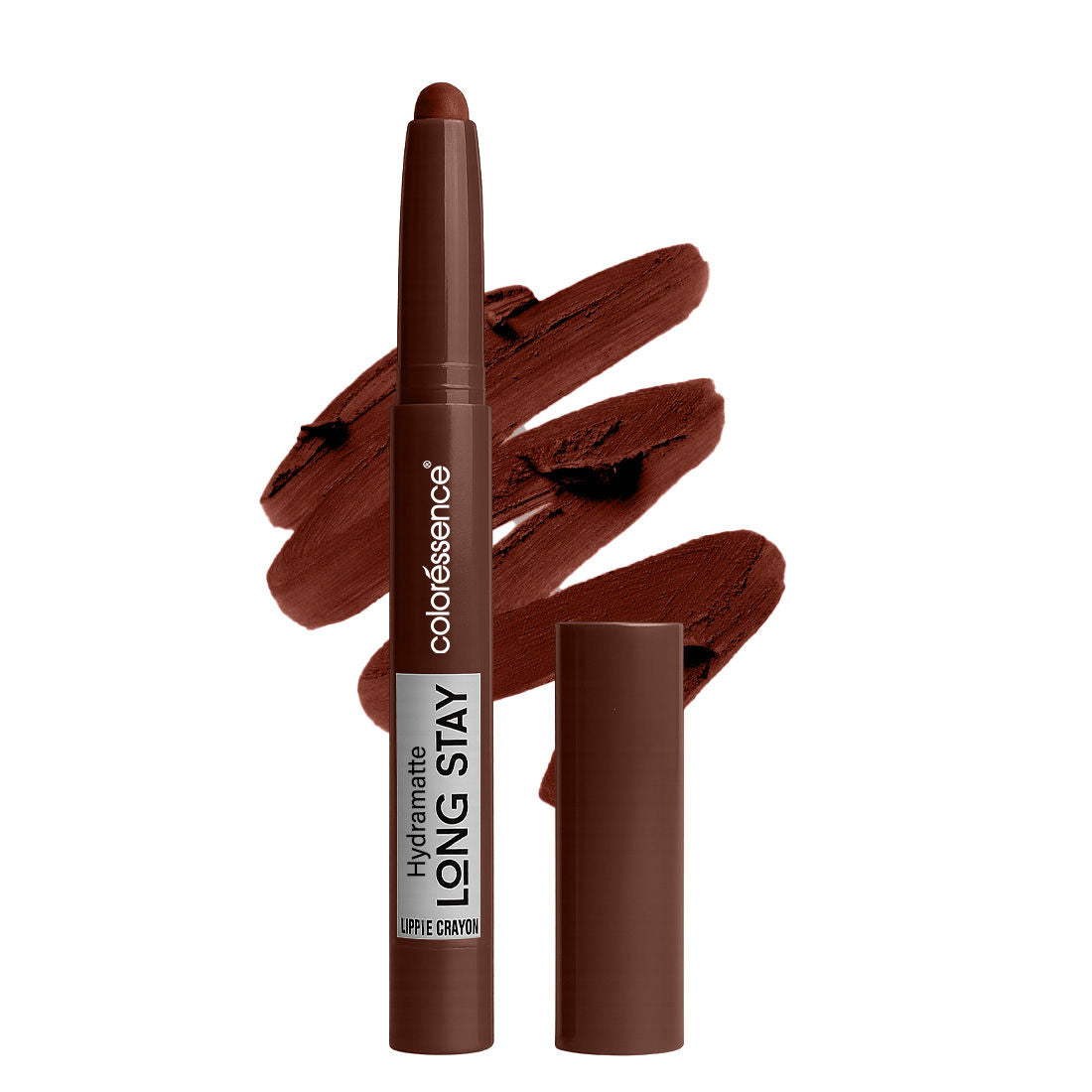 Hydra Matte Lip Crayon, Long Lasting, Smudgeproof, Hydrating Matte Finish - Cedar