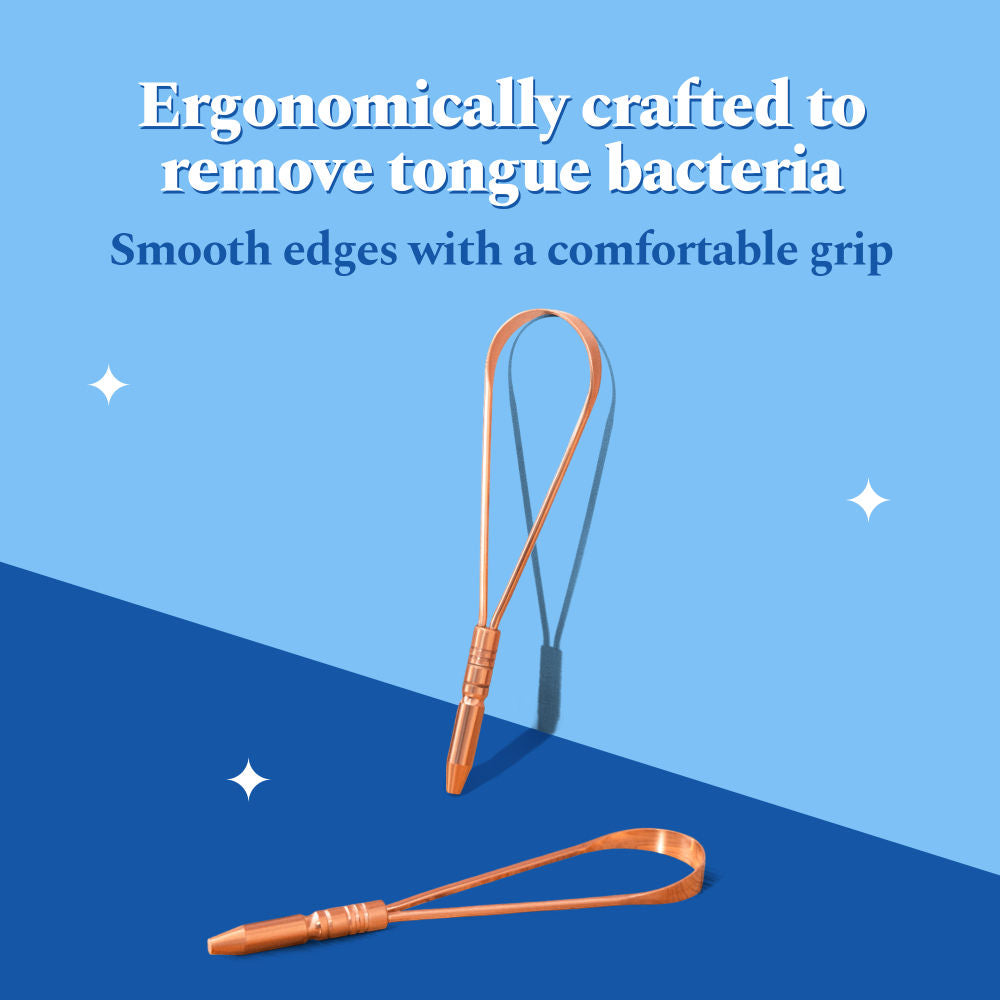 Copper Tongue Cleaner - Lab Tested