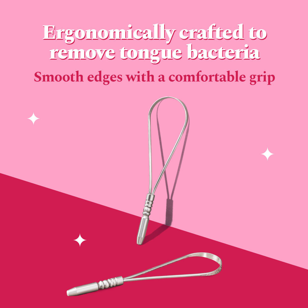 Stainless Steel Tongue Cleaner - Rust Free