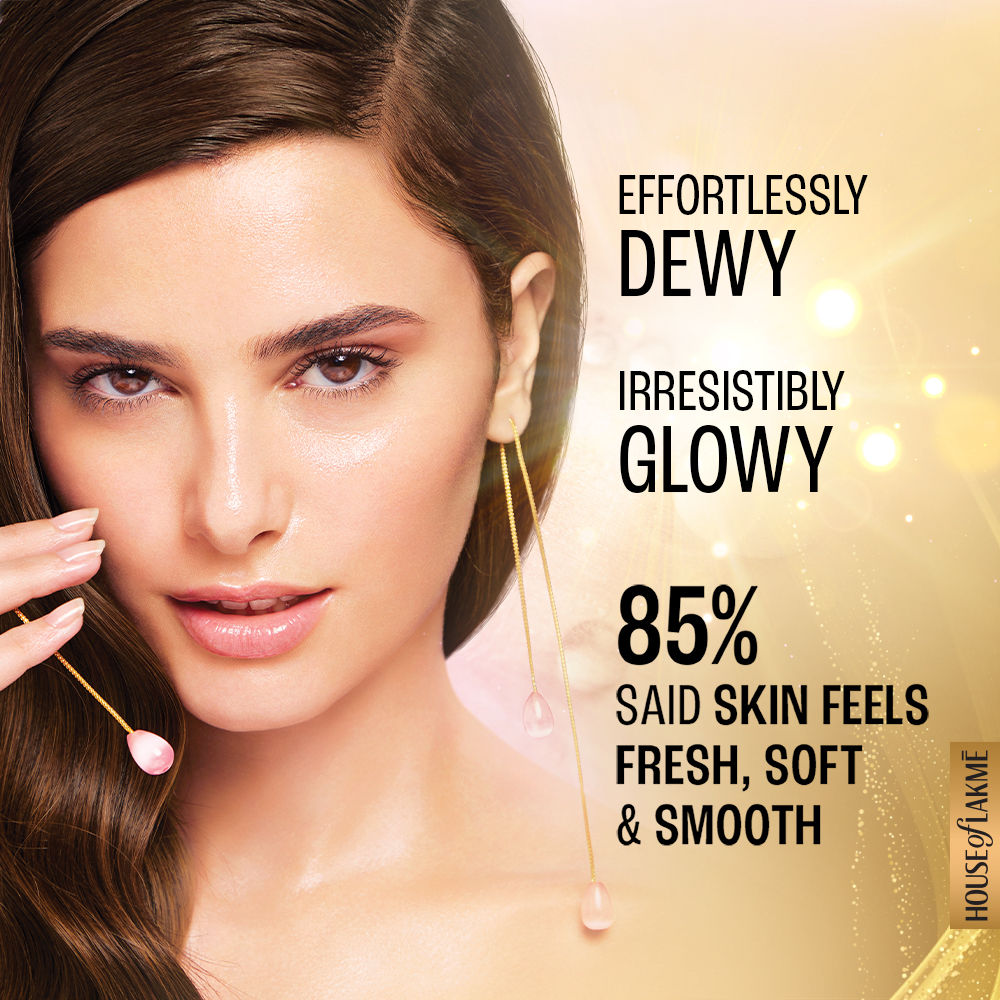 Dew Drama Facewash with Pro-Ceramides & 6% Vitamin E + B3 + F Complex for Glowing Skin