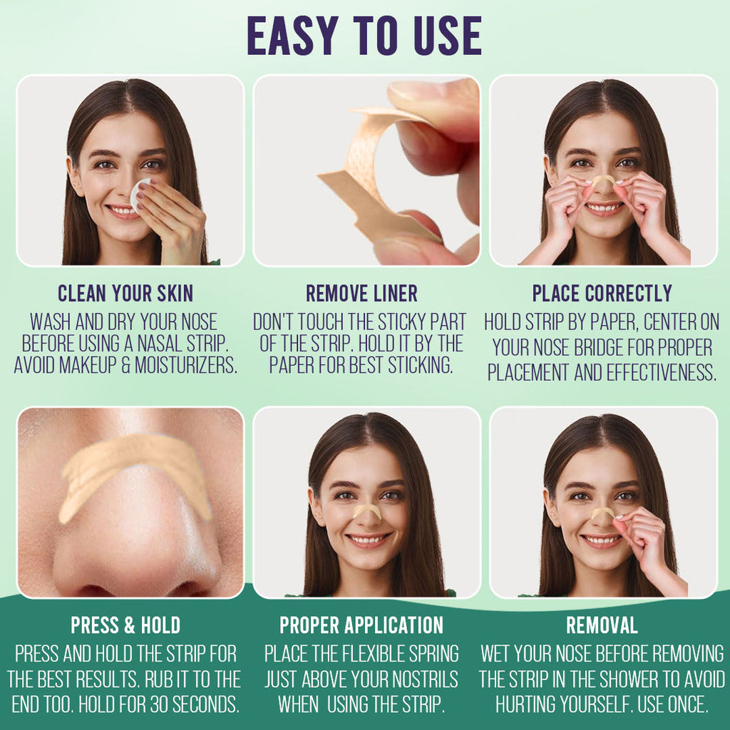 Wellness Breath Better Instantly Nasal Strips