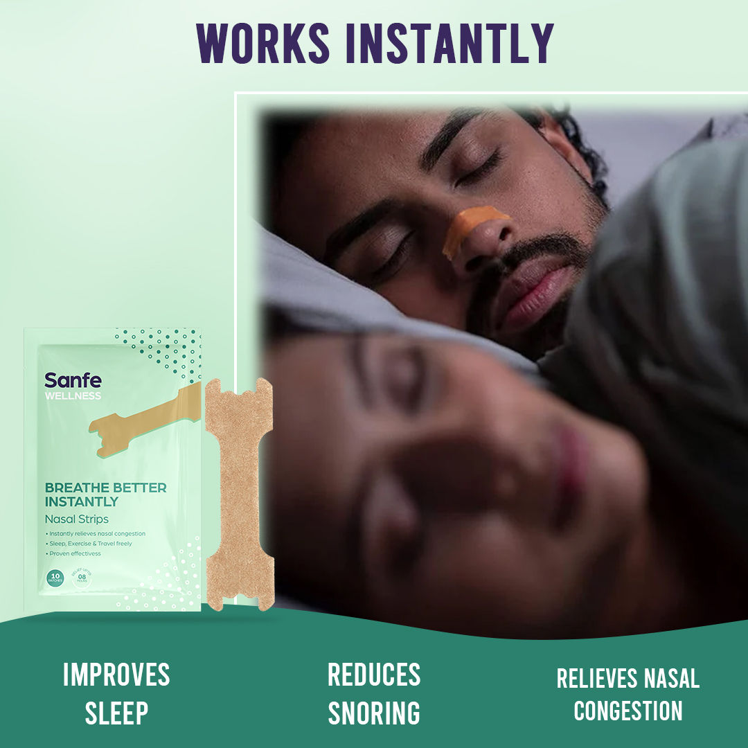 Wellness Breath Better Instantly Nasal Strips