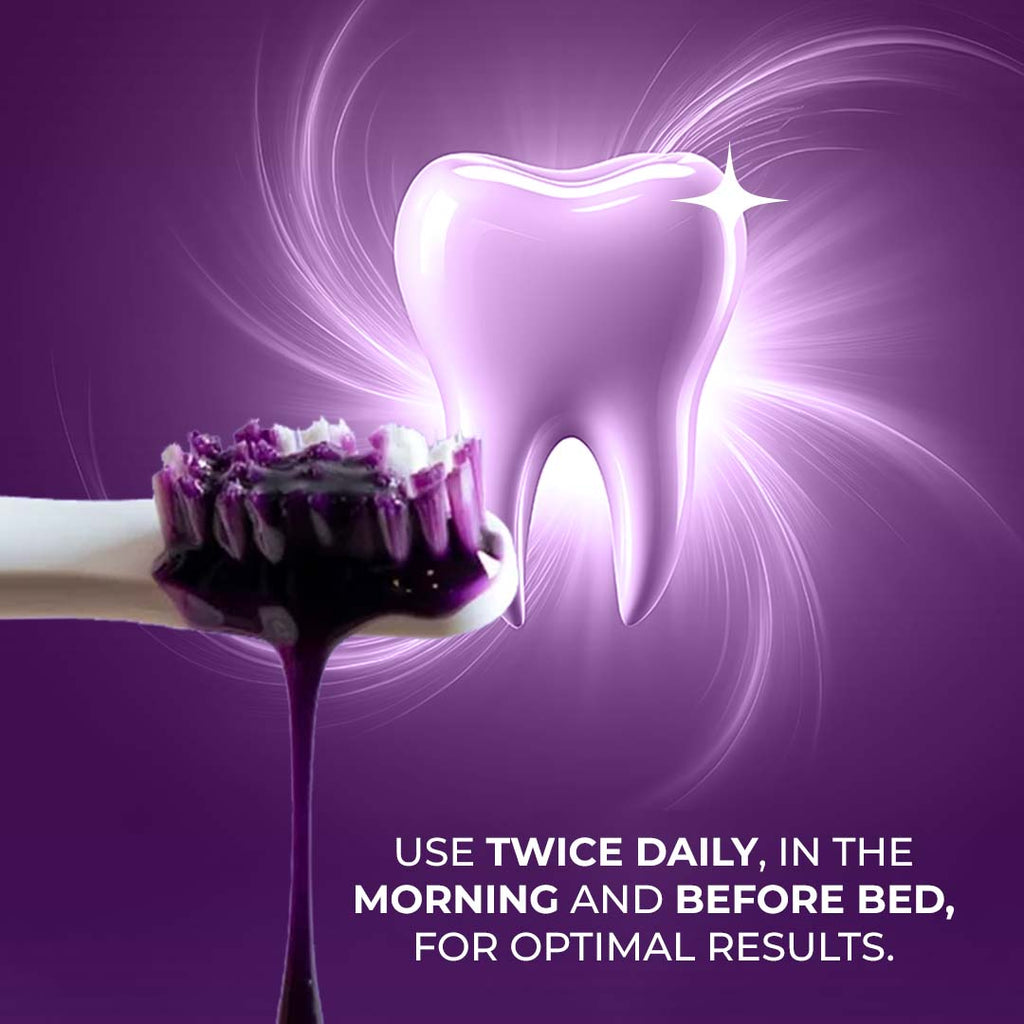 Purple Teeth Whitening Gel, Colour Corrector For Yellow Teeth, Dental Whitening Serum