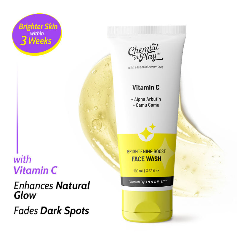 Vitamin C Brightening Face Wash Face Cleanser for Oily&Dry Skin