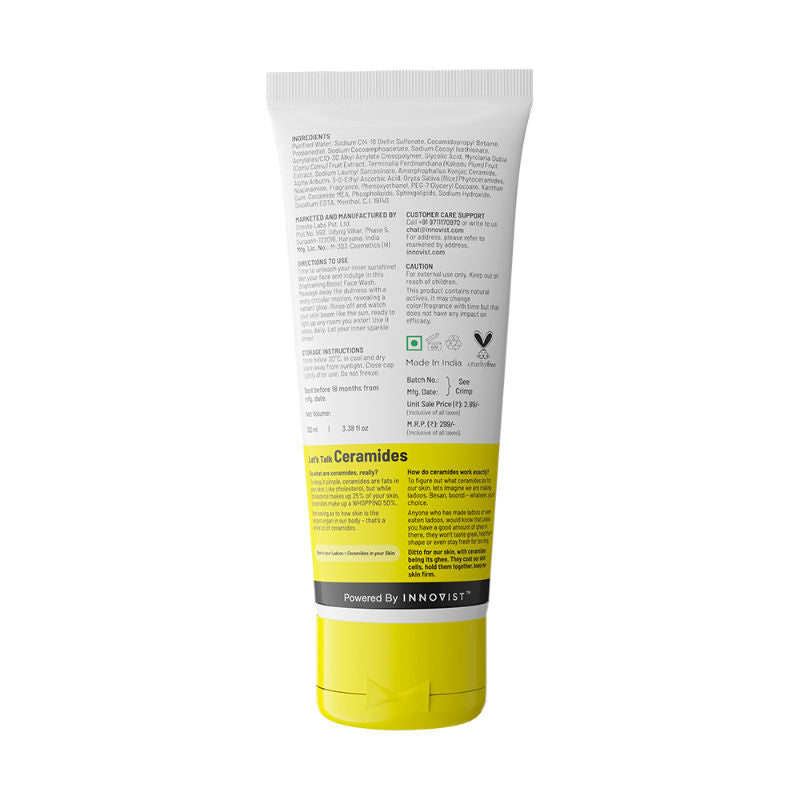 Vitamin C Brightening Face Wash Face Cleanser for Oily&Dry Skin