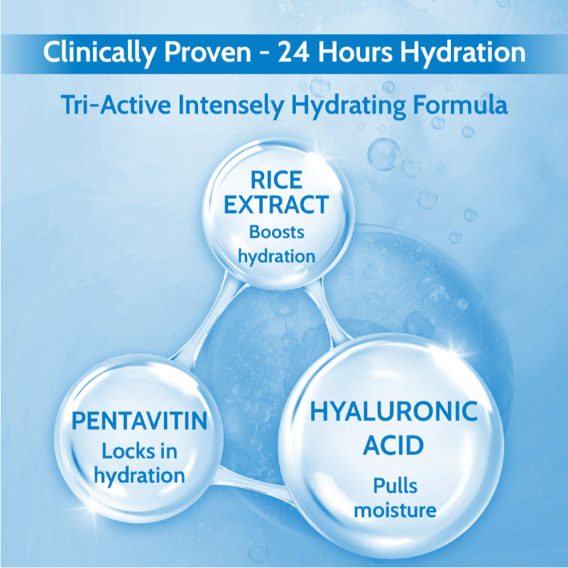 Intensely Hydrating Face Moisturizer Hydrates Up to 24 Hours For Skin Dryness