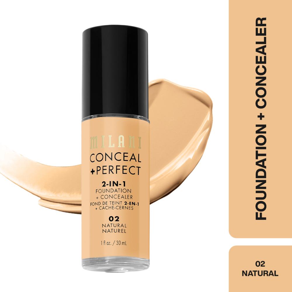 Conceal + Perfect 2-in-1 Foundation + Concealer - 02 Natural