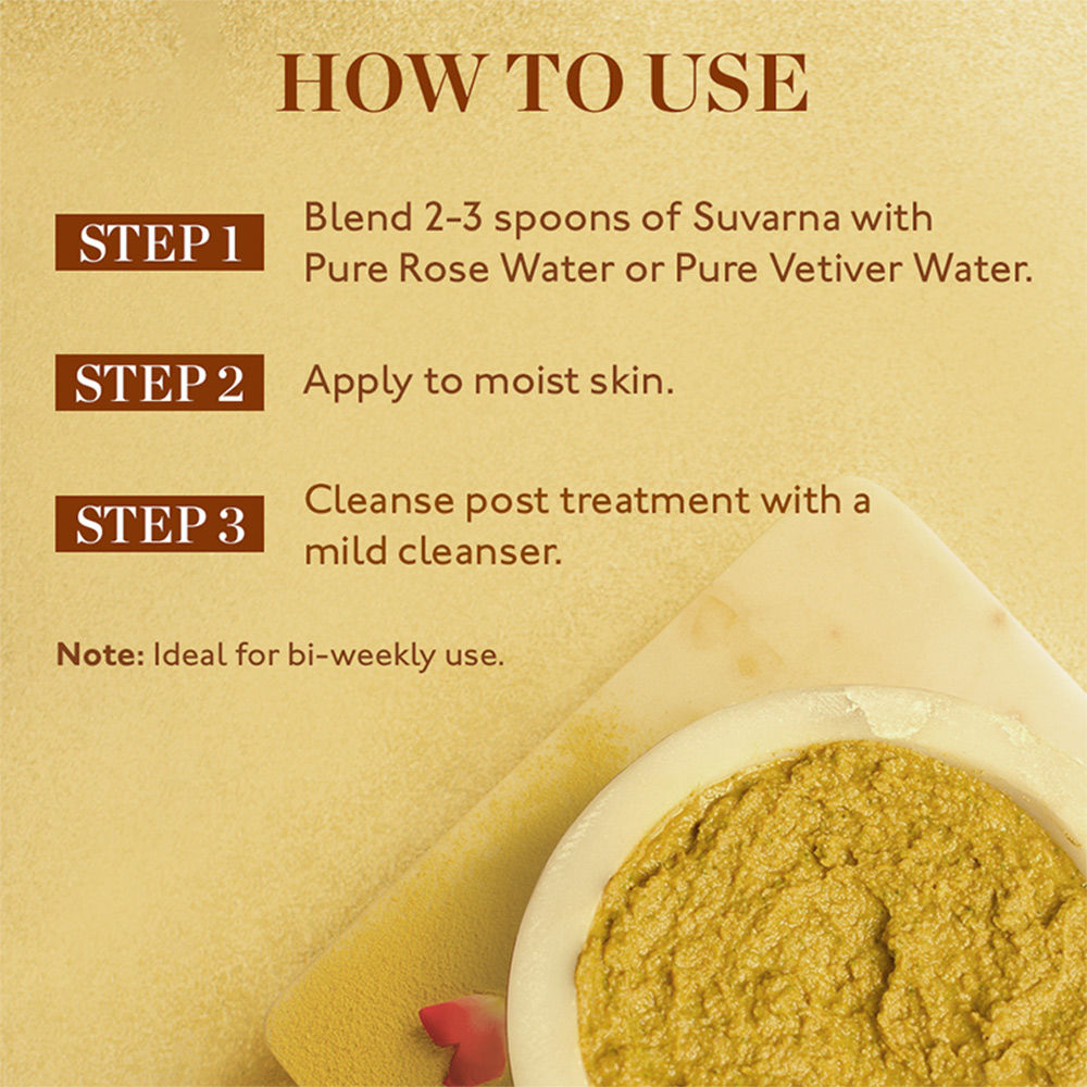 Suvarna Haldi Chandan Brightening Face Pack