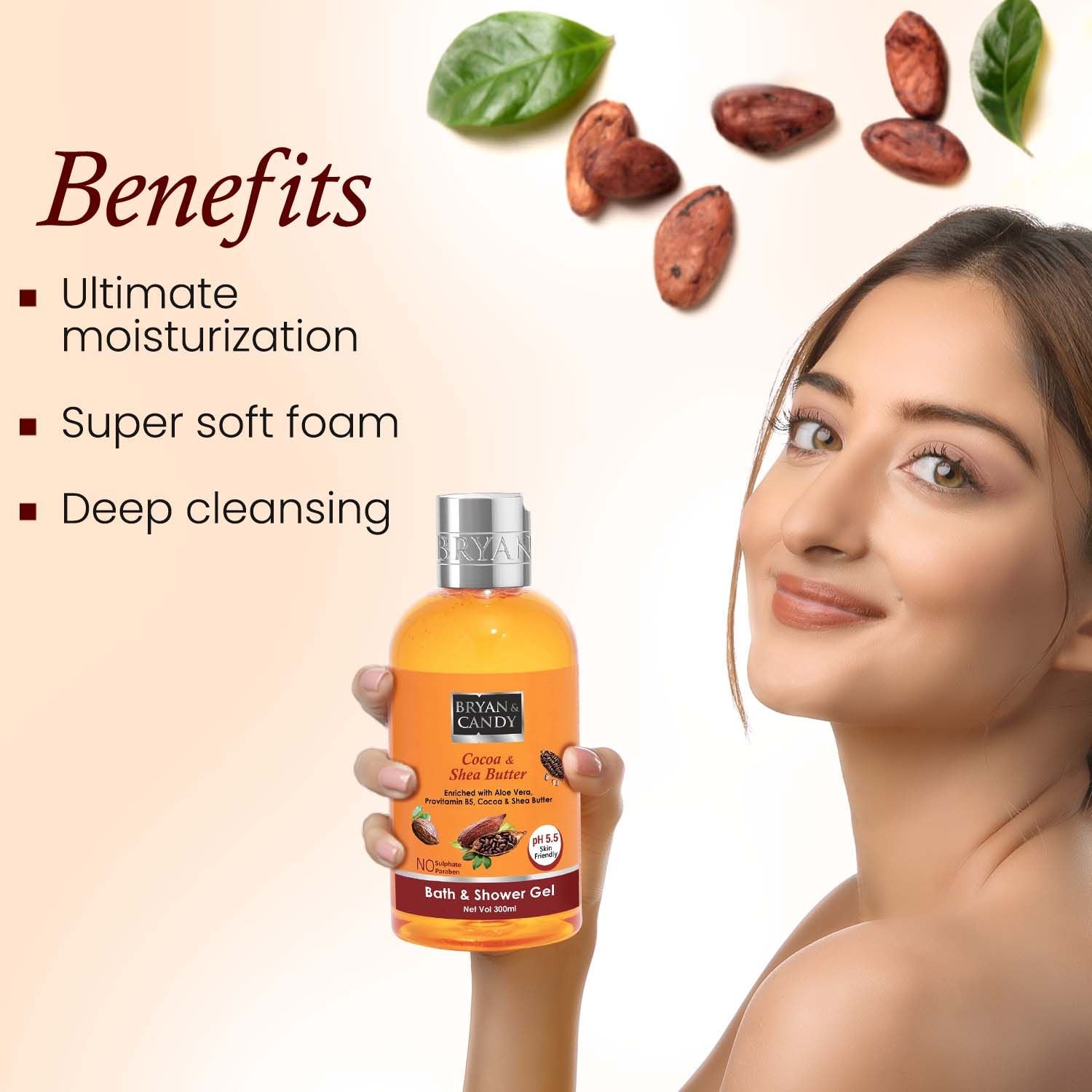 Cocoa & Shea Shower Gel