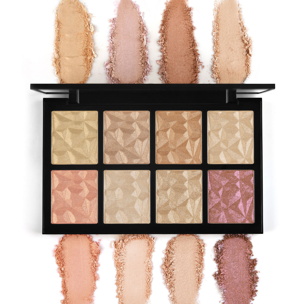 Spotlight Highlighter Palette - Highly Pigmented Silky Smooth Texture, Radiant Glow in One Swipe