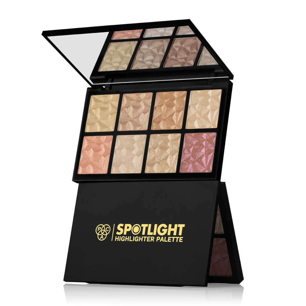 Spotlight Highlighter Palette - Highly Pigmented Silky Smooth Texture, Radiant Glow in One Swipe