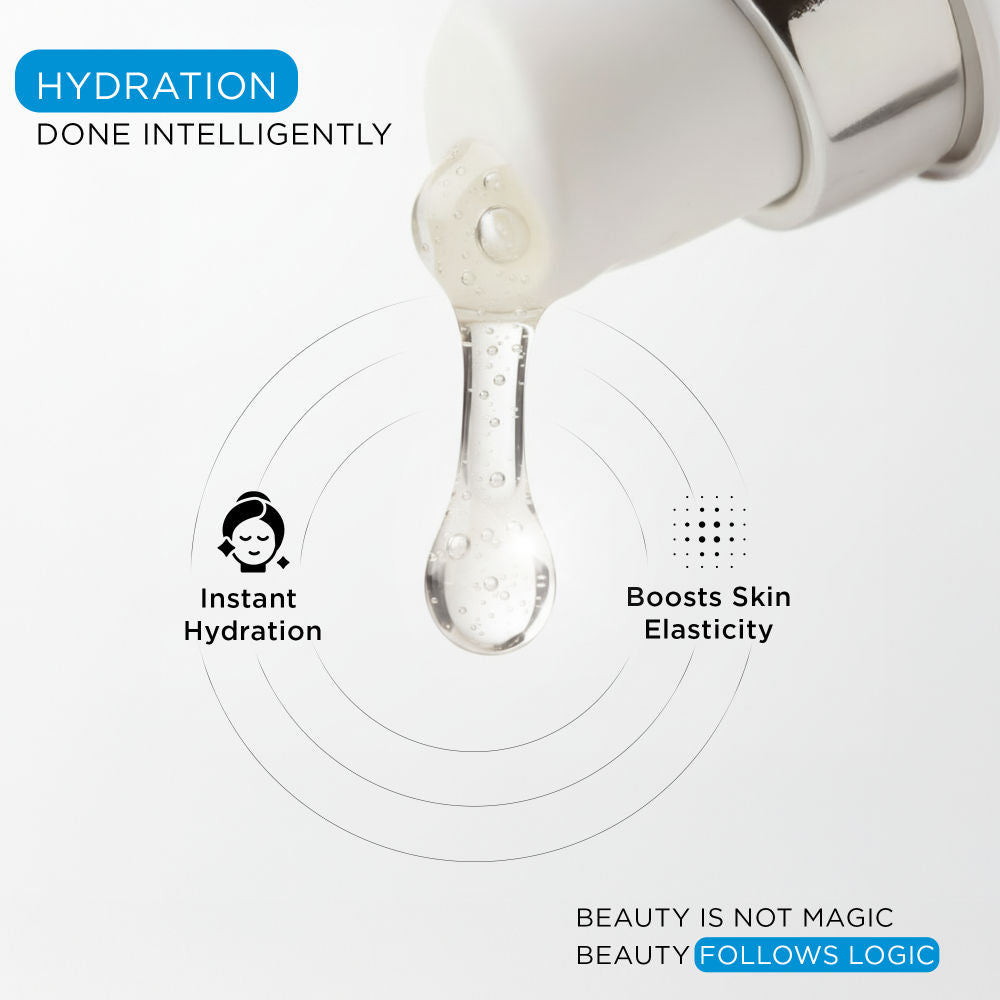 Hydrate Serum with Hyaluronic Acid for Dry, Dehydrated Skin, Lightweight & Non-sticky