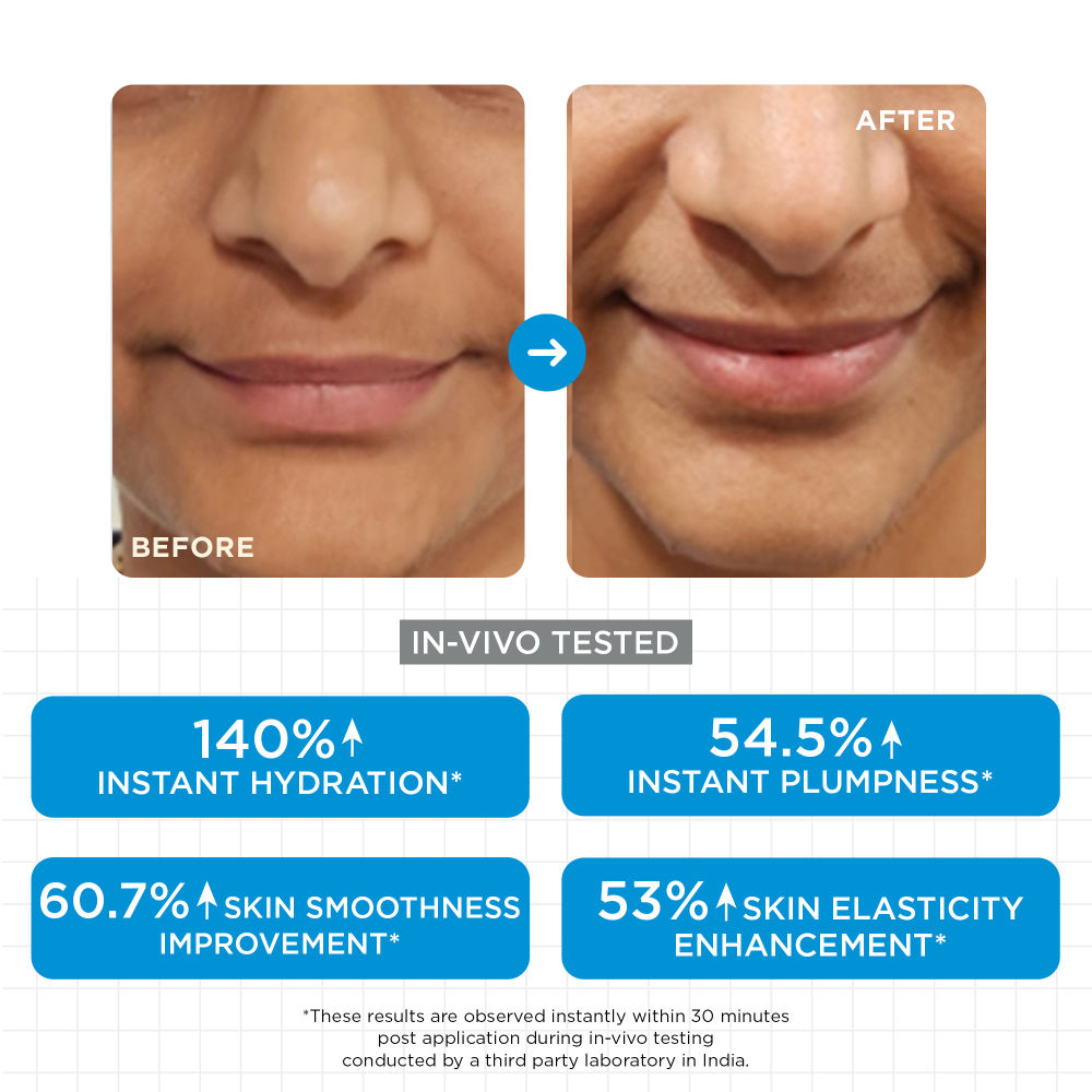 Hydrate Serum with Hyaluronic Acid for Dry, Dehydrated Skin, Lightweight & Non-sticky