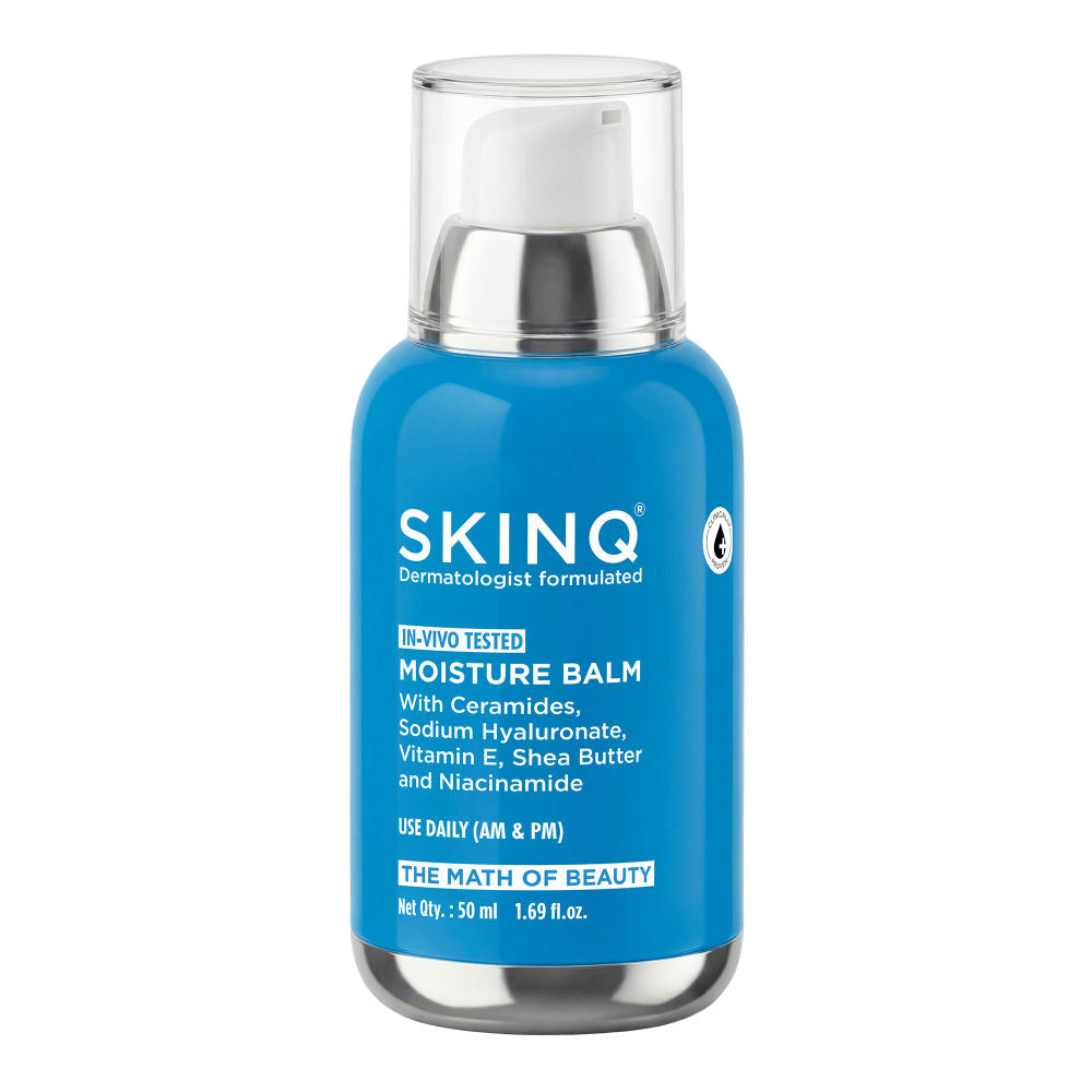 Moisture Balm with Ceramides Trio, Sodium Hyaluronate & Vitamin E, For Dry Skin