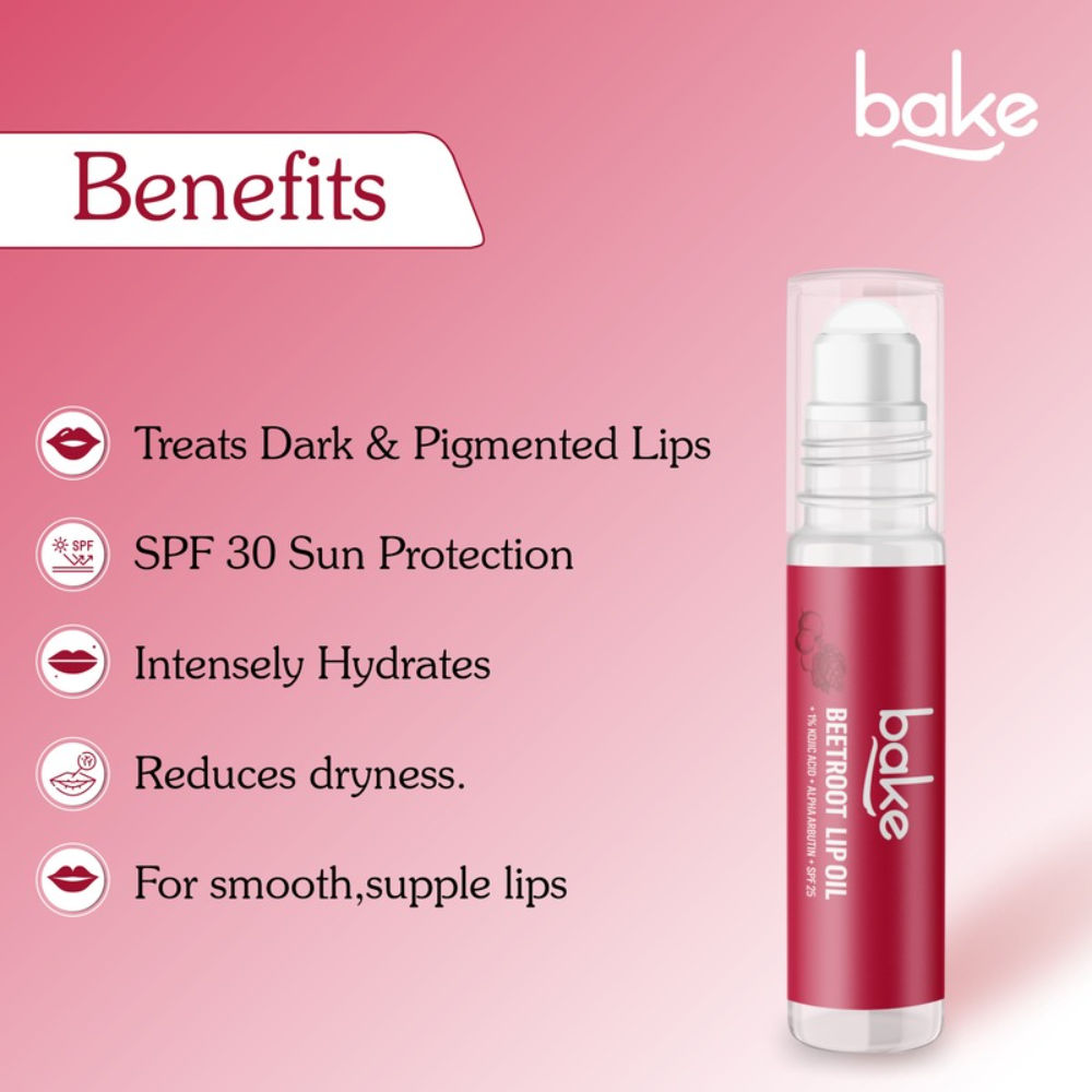 1% Kojic Acid + Alpha Arbutin Tinted Lip Balm Oil For Pigmented & Dark Lips With SPF 25