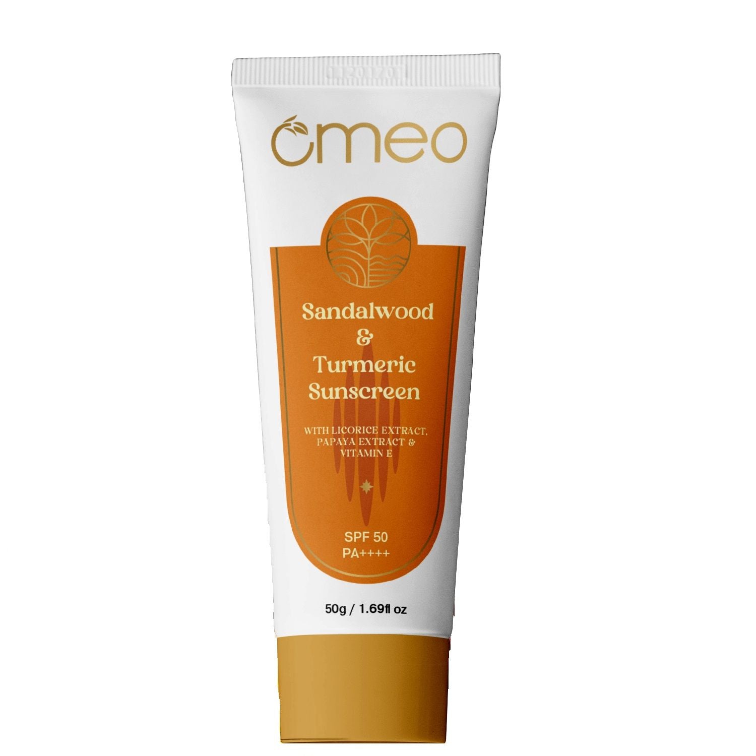 Sunscreen With Sandalwood, Turmeric, Papaya & Licorice Extract