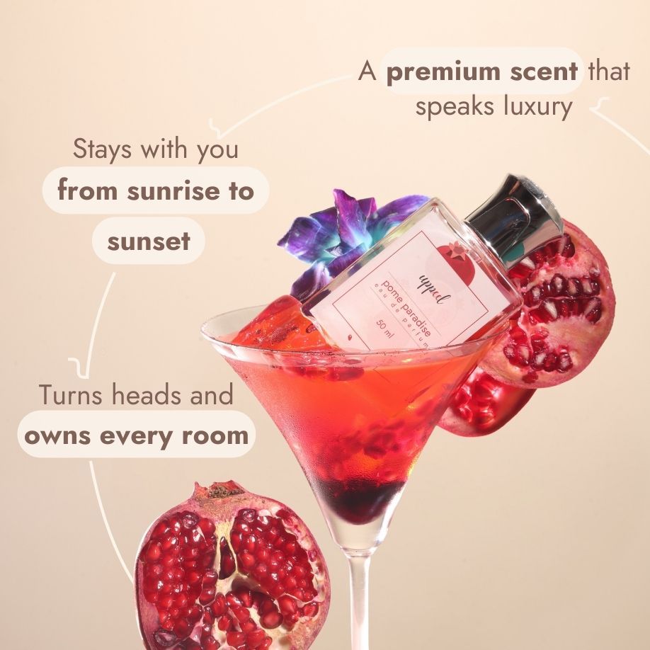 Pome Paradise Eau De Parfum Aquatic, Fruity & Woody Daytime Fragrance