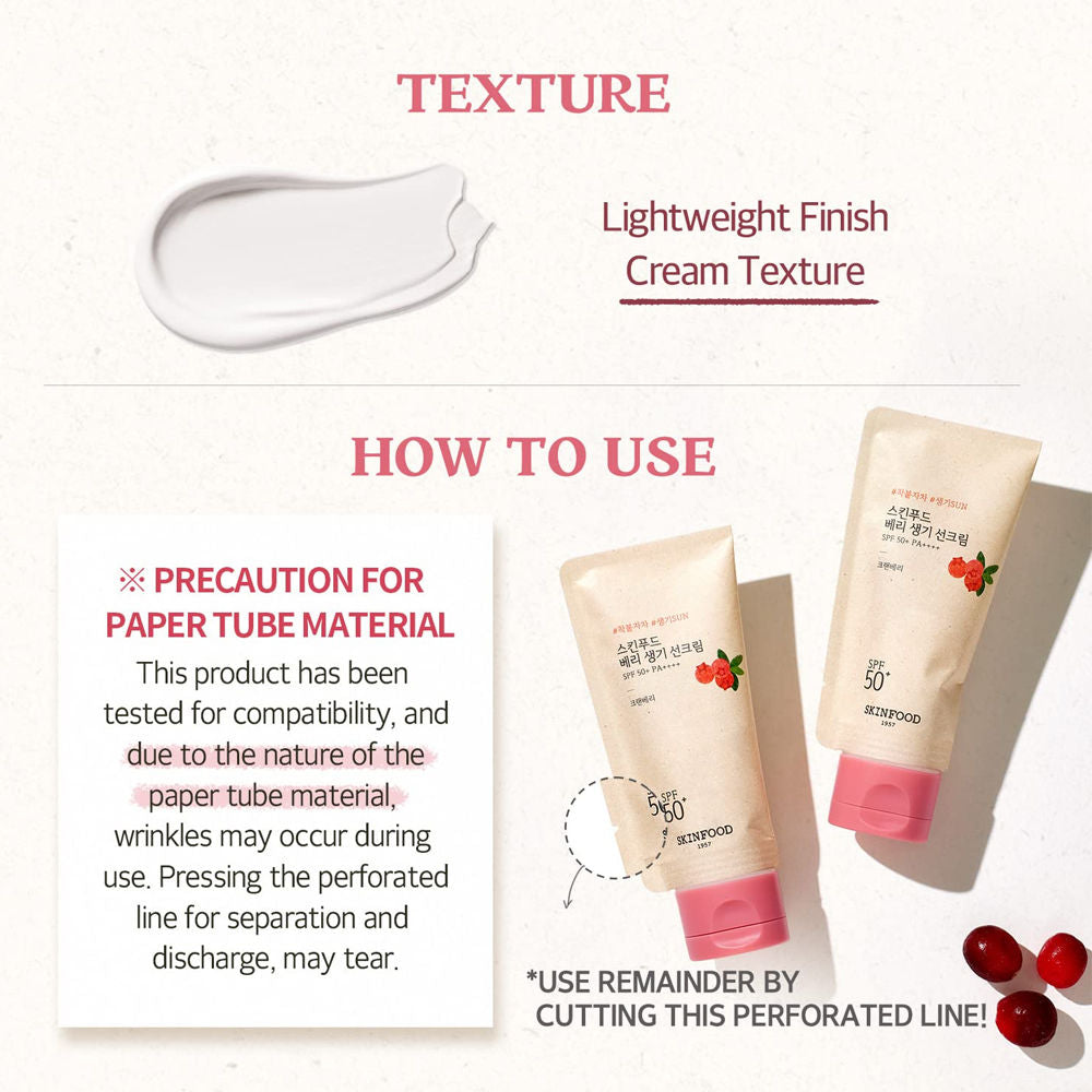 Berry Glowing Sun Cream SPF 50+ PA++++