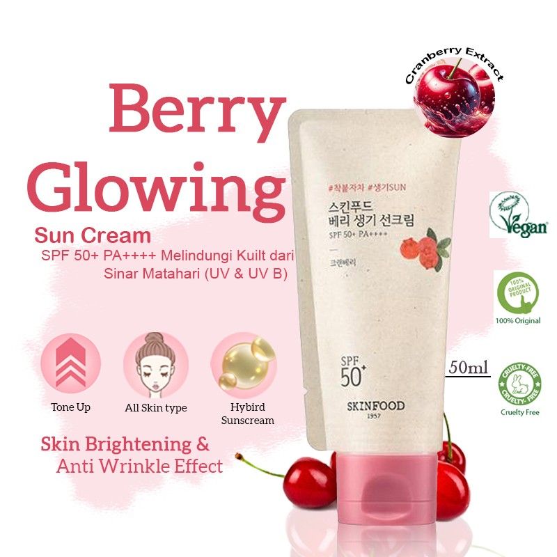 Berry Glowing Sun Cream SPF 50+ PA++++