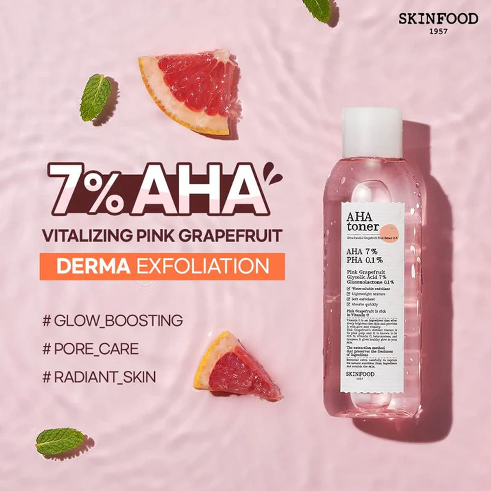 Pink Grapefruit Aha Toner