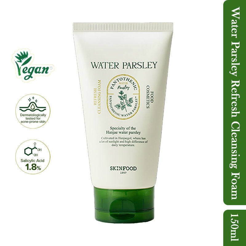 Pantothenic Water Parsley Refresh Cleansing Foam
