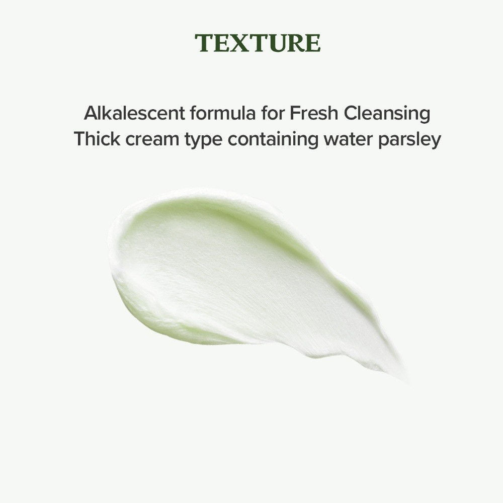 Pantothenic Water Parsley Refresh Cleansing Foam