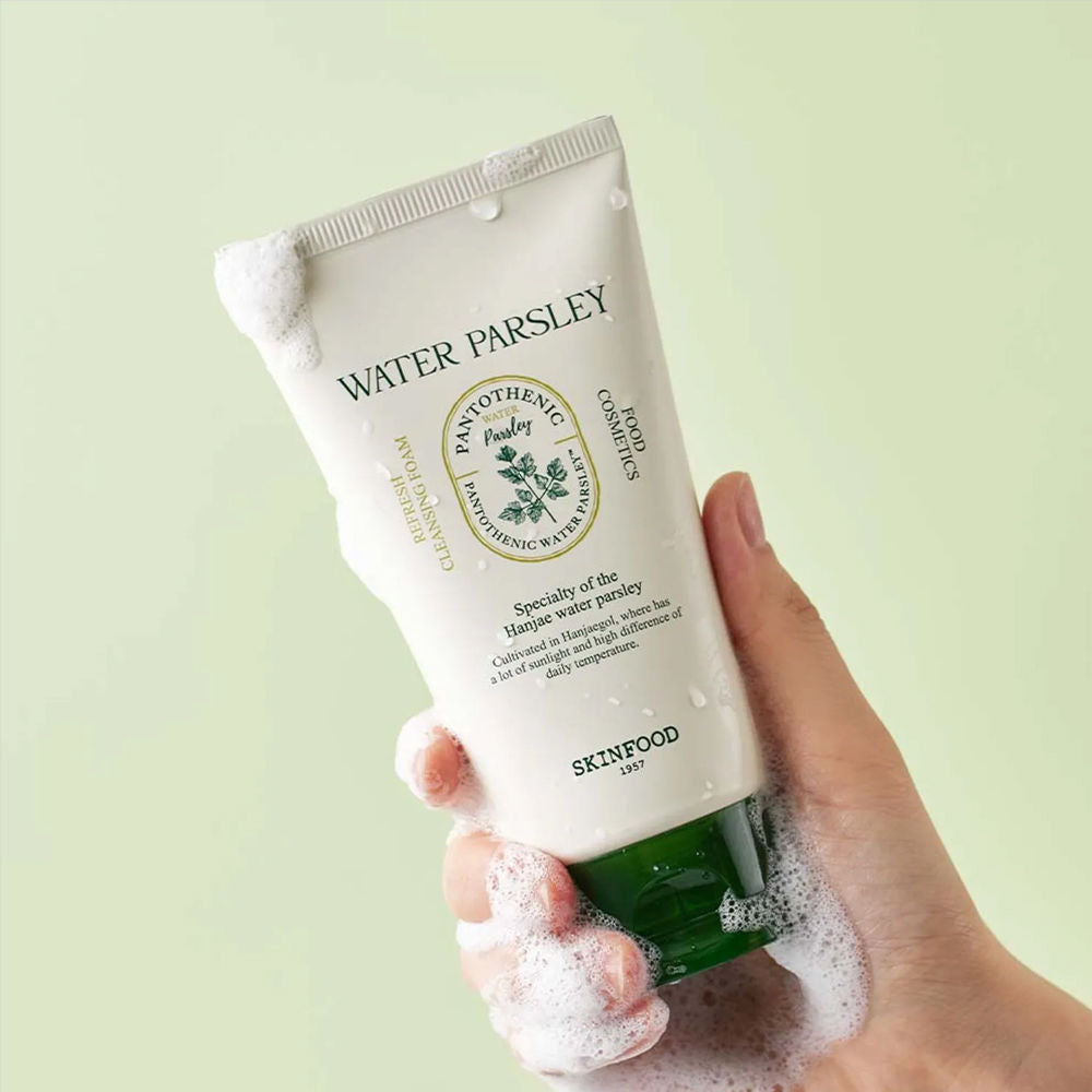 Pantothenic Water Parsley Refresh Cleansing Foam