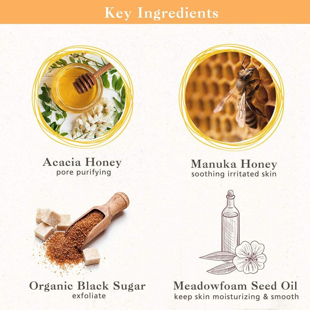Honey Sugar Food Mask