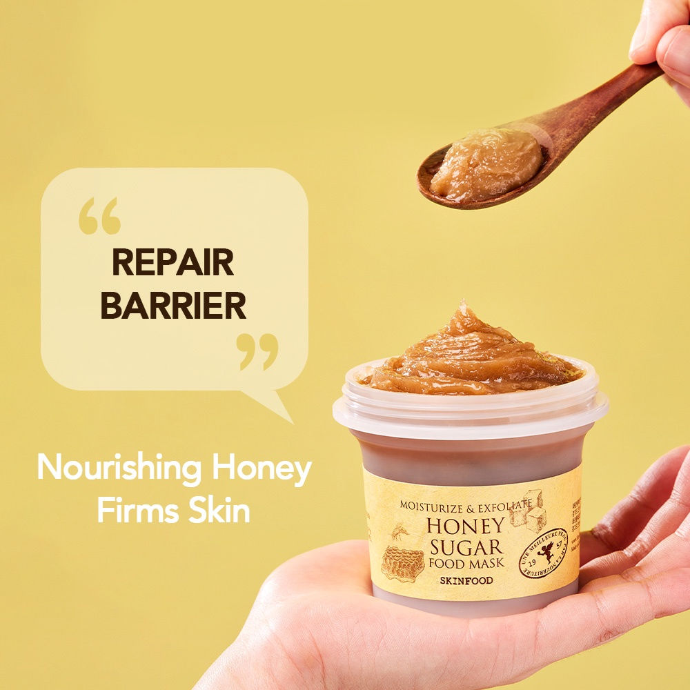 Honey Sugar Food Mask