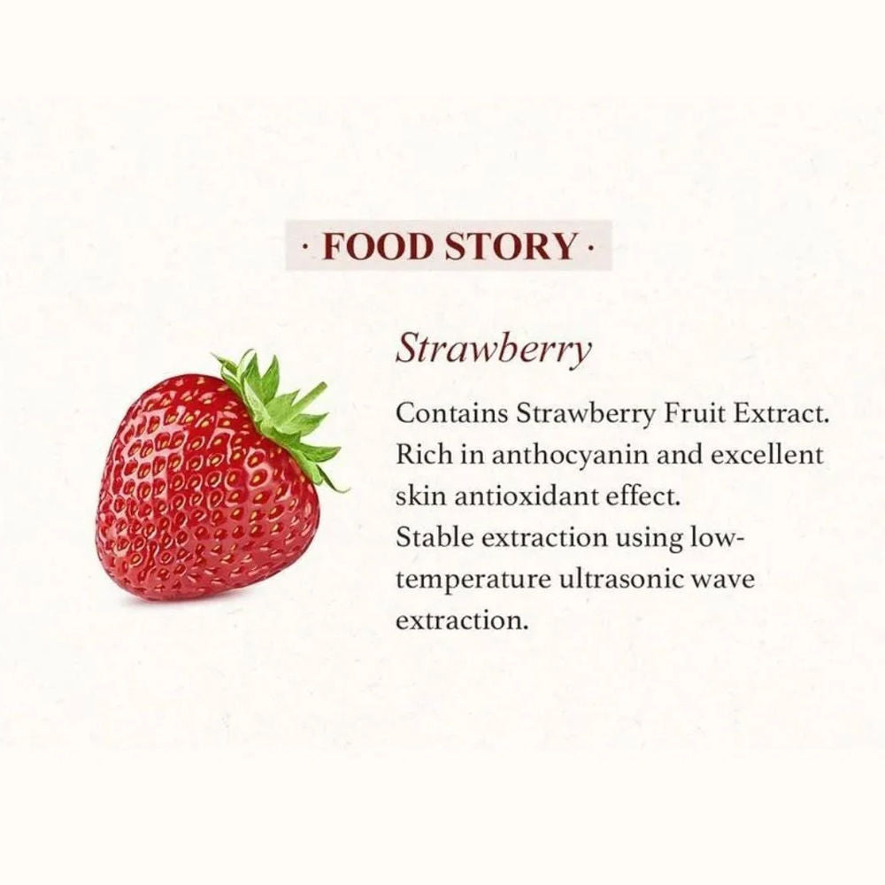Strawberry Sugar Food Mask