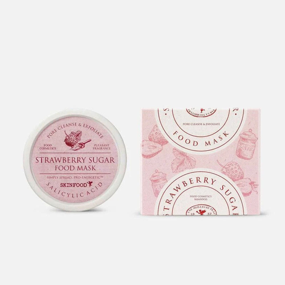 Strawberry Sugar Food Mask