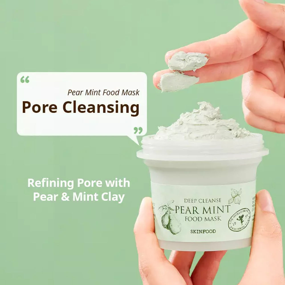 Pear Mint Food Mask