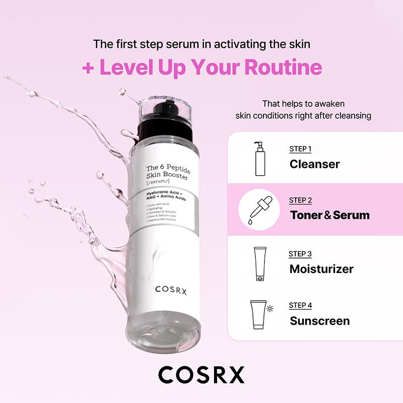 The 6 Peptide Skin Booster Serum