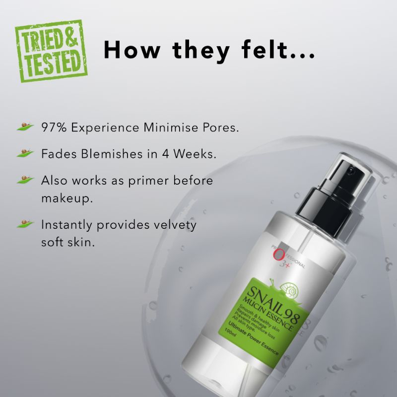Snail 98 Mucin Serum With Niacinamide For Deep Hydration, Smooth & Moisturised Skin