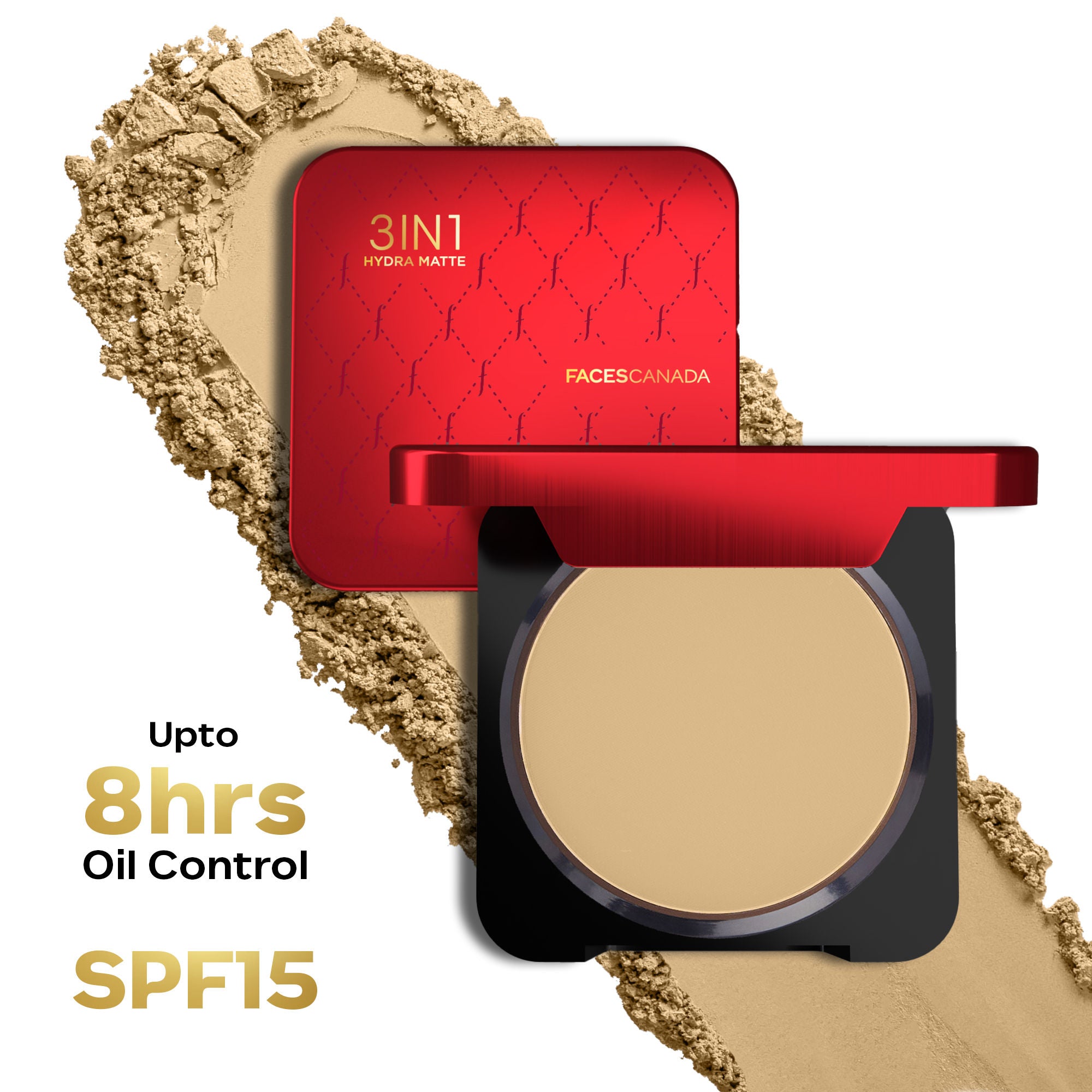 3In1 All Day Hydra Matte Compact Powder