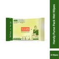 100% Biodegradable Refreshing Pocket Wipes - Pear & Gardenia