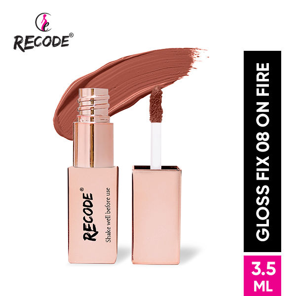 Gloss Fix Super Shine Liquid Lipstick - 08 On Fire