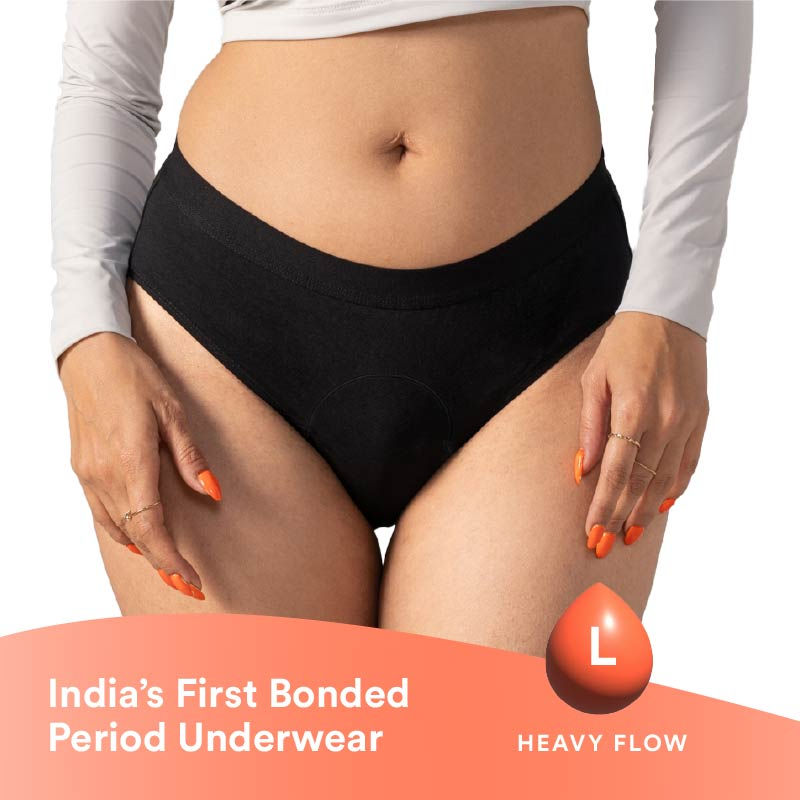 Everyday Hero Cotton Heavy Flow Period Panties - L - Large