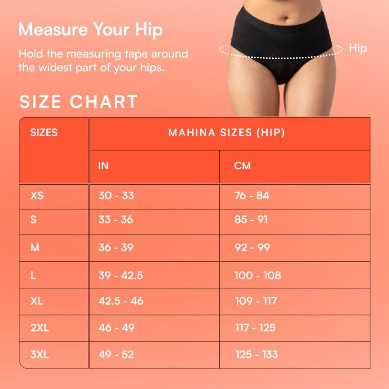 Everyday Hero Cotton Super Heavy Flow Period Panties - L