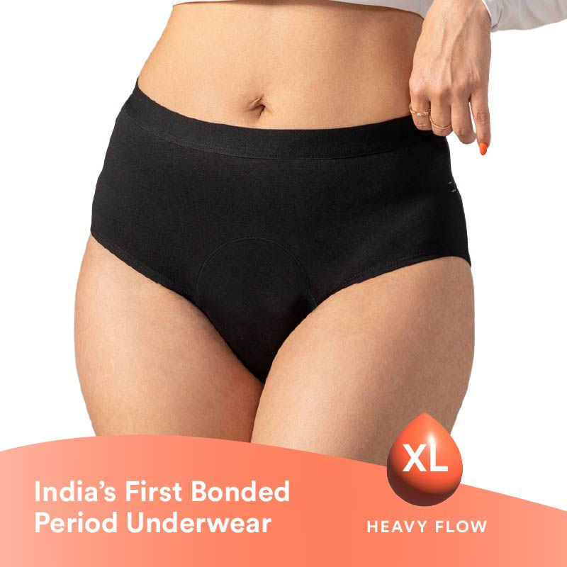 Ohh So Soft Modal Period Heavy Flow Panties - L