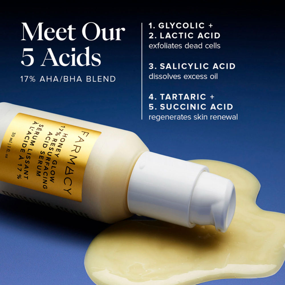 Honey Glow 17% Resurfacing Acid Serum