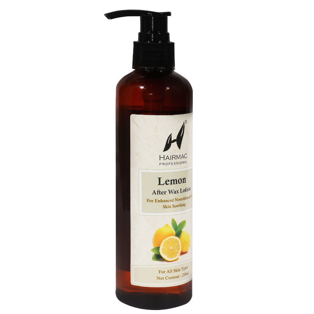 Professional Lemon After Wax Lotion for Calming Skin and Removing Rashes