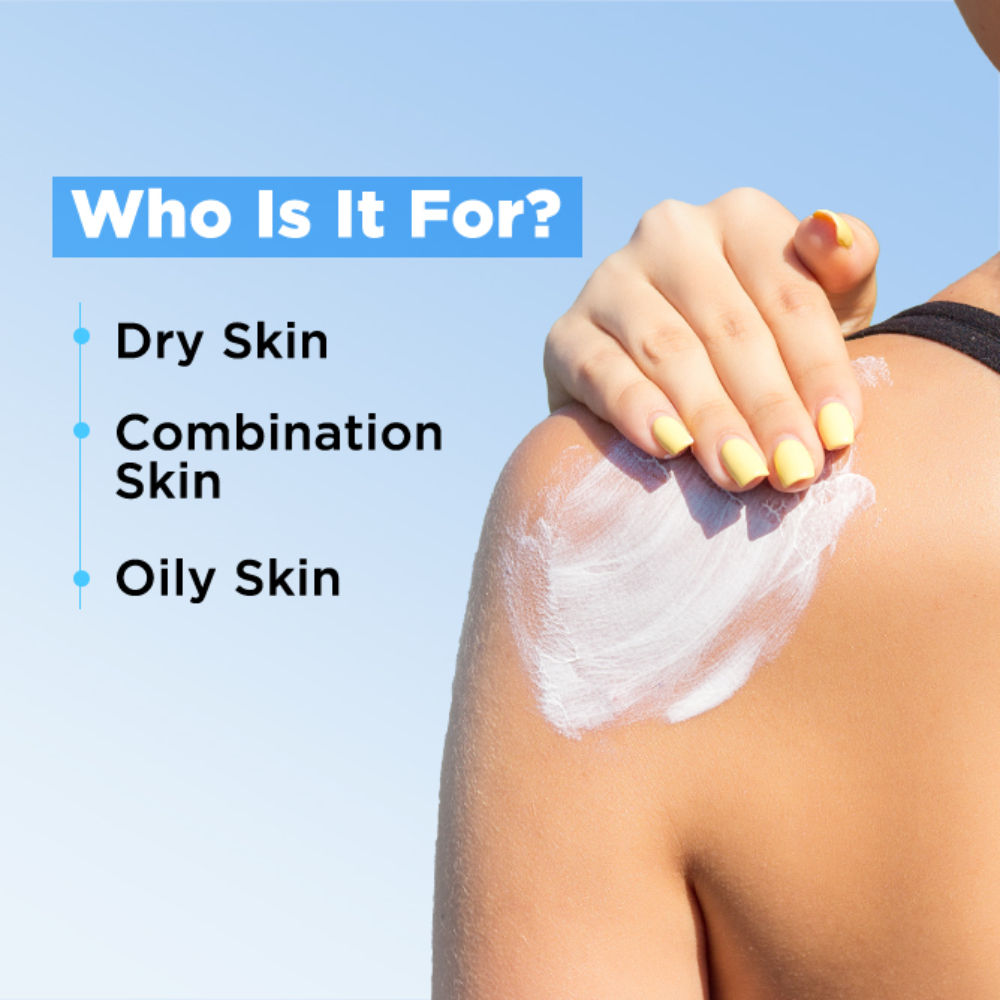 5% Niacinamide Sunscreen Body Lotion SPF 50+ PA++++ 24-Hrs Moisturization In-Vivo Tested