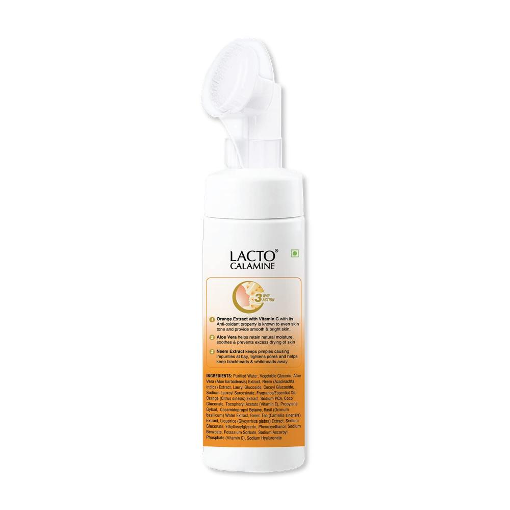 Vitamin C Foaming Face Wash + Niacinamide, Glycolic Acid For Skin Brightening