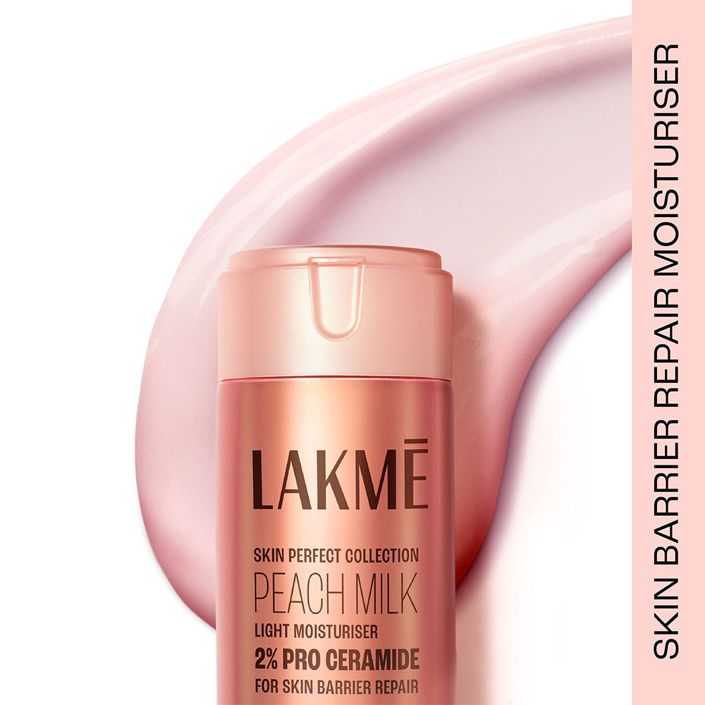 Peach Pro Ceramide Moisturizer with Vitamin E,For Dry Skin,Normal Skin & Sensitive Skin - 120ml