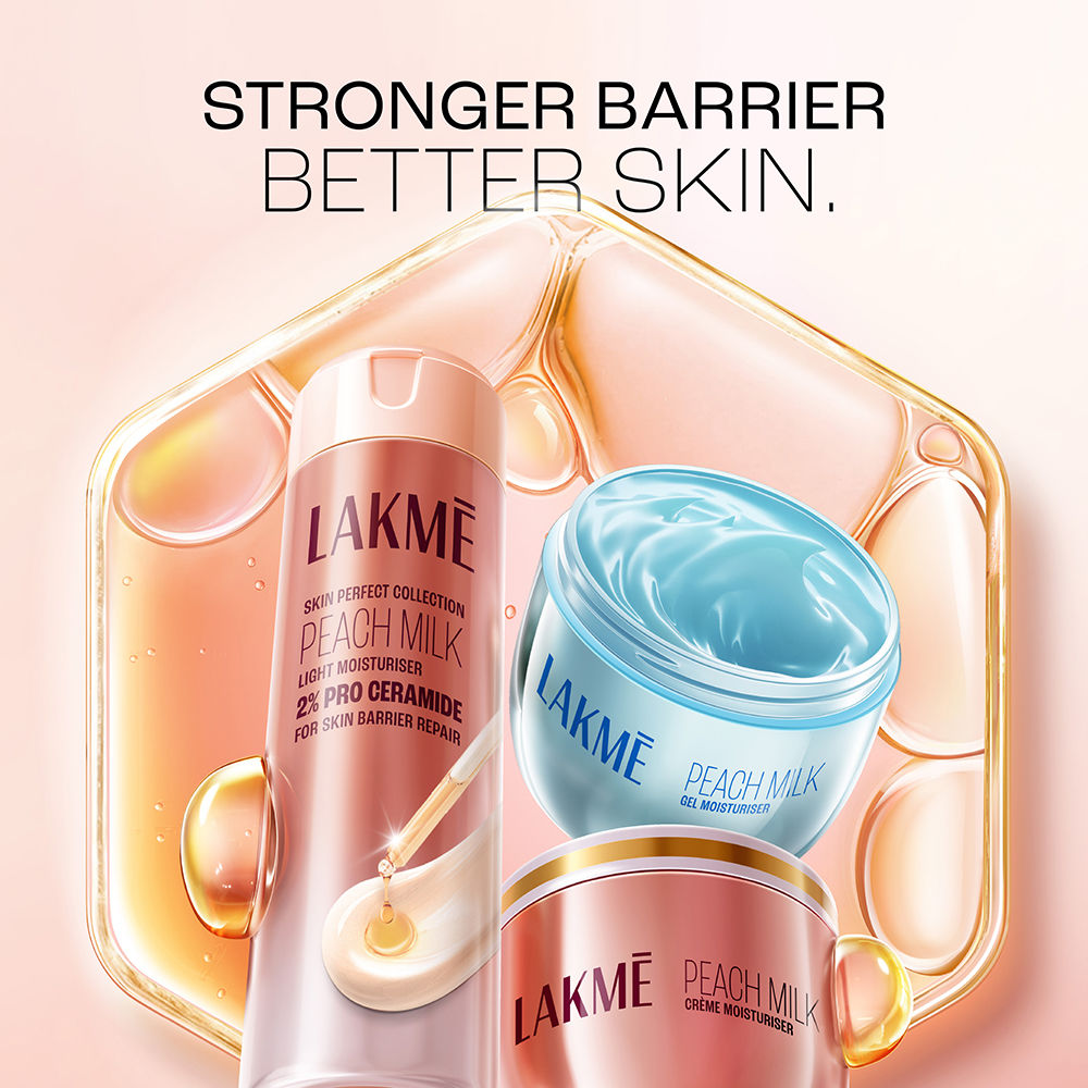 Peach Pro Ceramide Moisturizer with Vitamin E,For Dry Skin,Normal Skin & Sensitive Skin