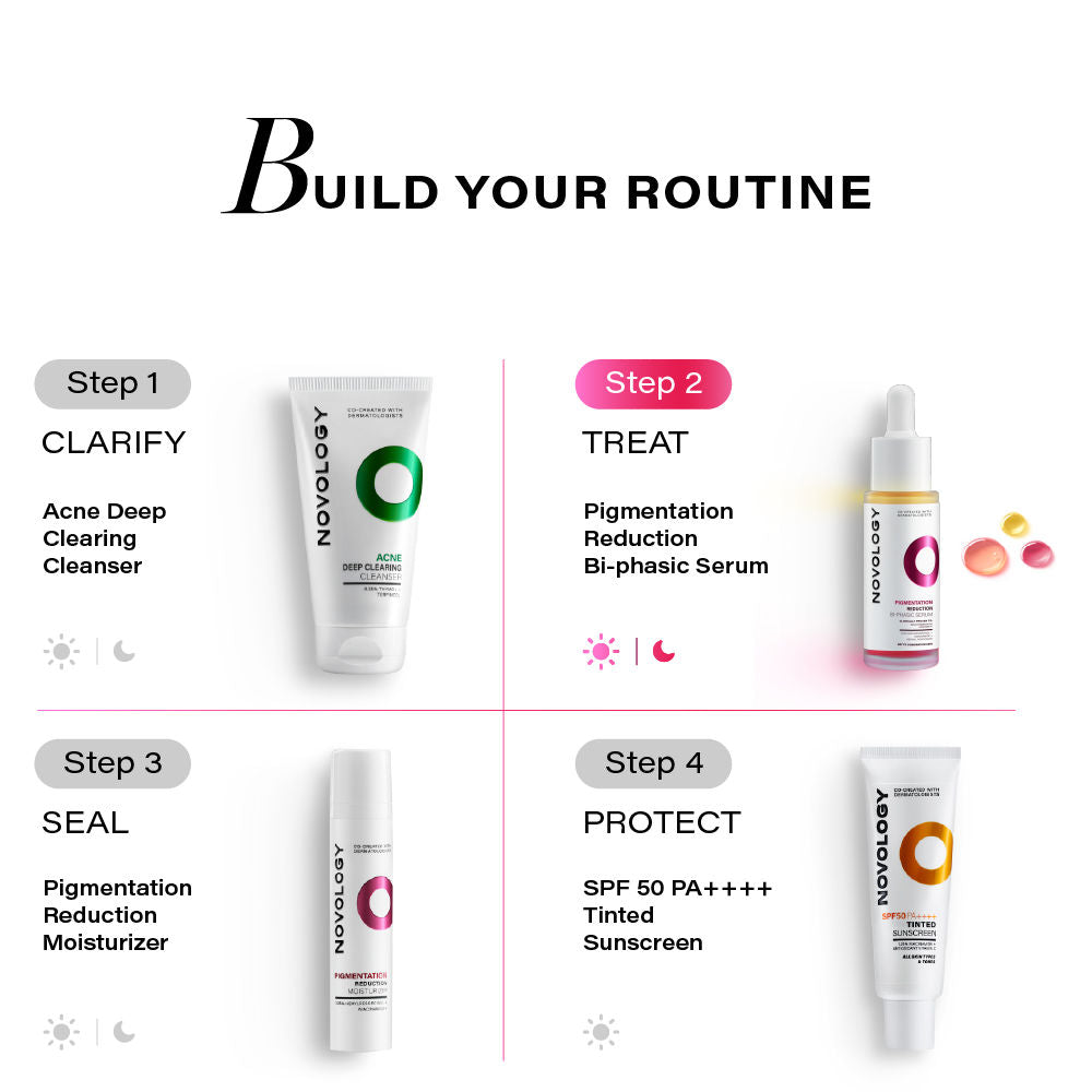 Bi-Phasic Serum For Hyperpigmentation|Dark Spots & Acne Marks|Dry - Combination Skin